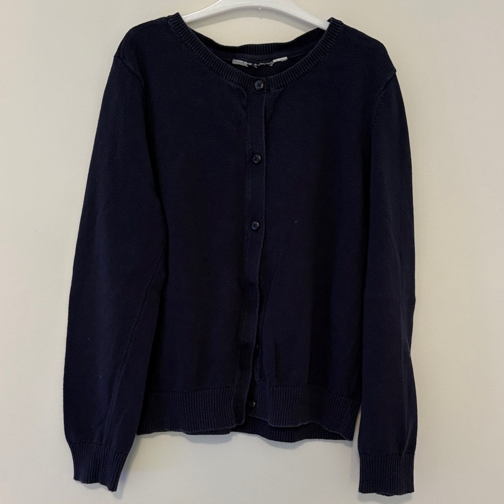 Girls Navy Cardigan - Carters